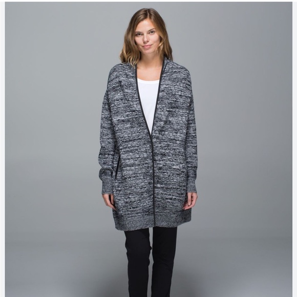 lululemon athletica Sweaters - Lululemon merino wool Cardi all day cardigan athlesure natural fibres